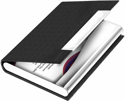 OFIXO 6 Card Holder(Set of 1, Silver)