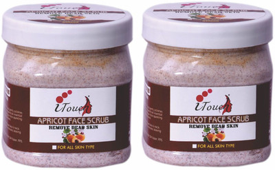 I TOUCH HERBAL Apricot Scrub ,500 ml X 2 ( Pack Of 2 X 500 Ml )(2 Items in the set)