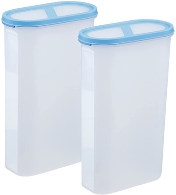 Cutting EDGE Plastic Grocery Container  - 3 L(Pack of 2, Blue)