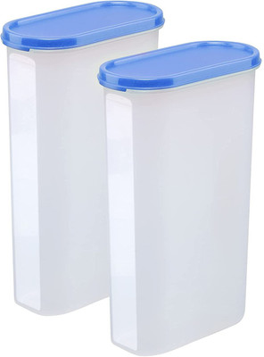 Cutting EDGE Plastic Grocery Container  - 3 L(Pack of 2, Blue)