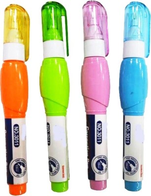 CRAZYGOL 1 6 mm Correction Pen(Set of 4, Multicolor)