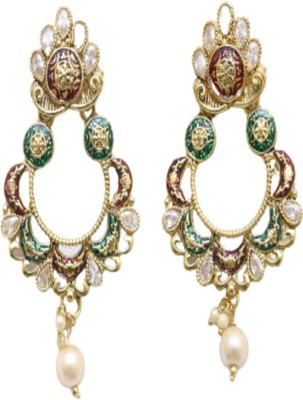 Jay Ambe Creation JAM7119 Alloy Chandbali Earring