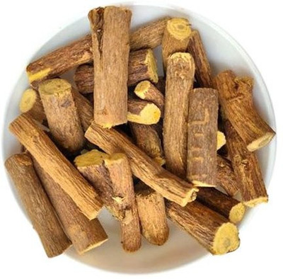 kotaliya Mulethi Sticks Licorice Roots Glycyrrhiza Glabra Yashtimadhu (250gm) Seed(250 per packet)