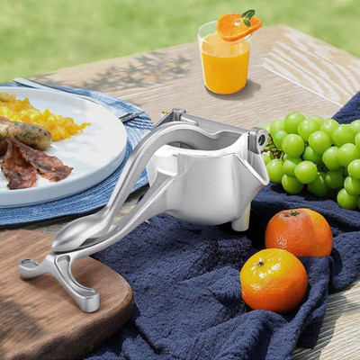 ABR Aluminium Manual Fruit Juicer Hand Juicer(Steel)