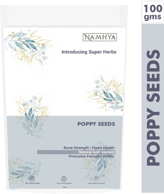 NAMHYA FOODS Poppy seeds for healthy bones(100 g)