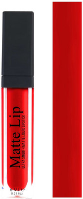 FLENGO Matte Lip Ultra Smooth Matte Liquid Lipstick(Shade-8, 6 ml)