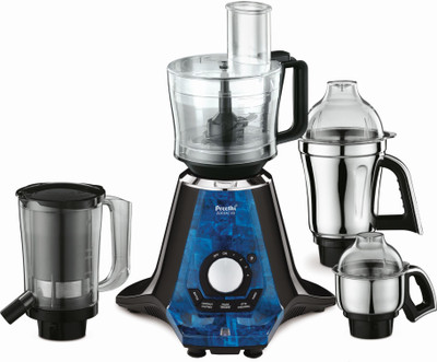 Preethi Zodiac 2.0 750 W Juicer Mixer Grinder (MG235 | 4 Jars | With 3-In-1 Insta Fresh Juicer Jar | Black & Blue) For Rs. 6619 @ 58 %