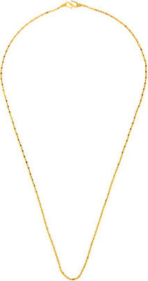 GoldNera Artificial Gold Chain 24 Inch 