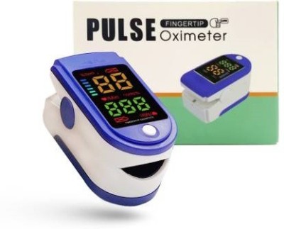 Body Safe Blue And White Pulse Oximeter Instant Read OLED Digital Finger Pulse Oximeter Spo2h Blood Oxygen Monitor Arterial Saturation Monitor With Pulse Rate Monitor Heart Rate Monitor Medical Health Monitoring Device with Automatic Shutdown + + Lanyard Hanging Cord Strap Fintertip Pulsioximetro fo