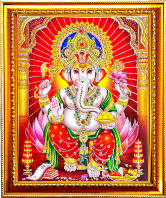 SUNINOW Ganesh photo frame Religious Frame