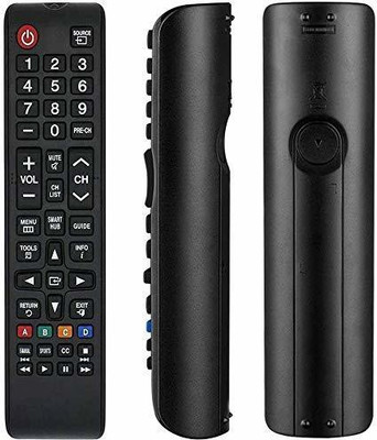 Cezo Remote Compatible for Samsung LED/LCD Remote Control Works with All Samsung LED/LCD TV Model No :- BN59-607A ( SAMUNG, Samsung LED, Samsung LCD Remote Controller(Black)