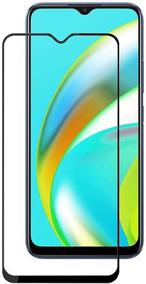 Bodoma Edge To Edge Tempered Glass for Realme C20(Pack of 1)