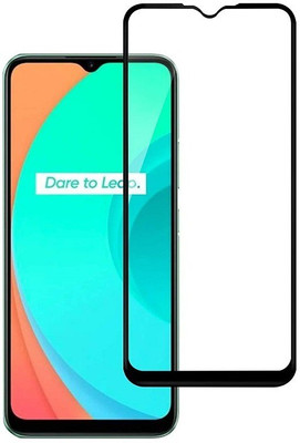 Bodoma Edge To Edge Tempered Glass for Realme C20(Pack of 1)