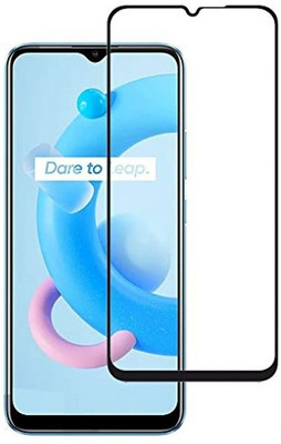 Bodoma Edge To Edge Tempered Glass for Realme C20(Pack of 1)