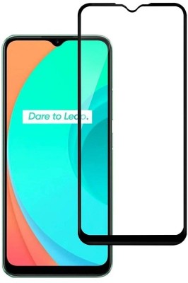 Bodoma Edge To Edge Tempered Glass for Realme C20(Pack of 1)