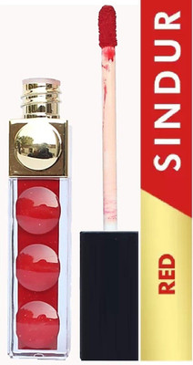 GFSU WATER PROOF & LONG LASTING MATTE FINISHING GLAM LIQUID RED SINDOOR LIQUID(Red)