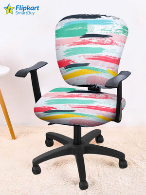 Flipkart SmartBuy Polyester Striped 1 Seater Chair Cover(Multicolor Pack of 4)