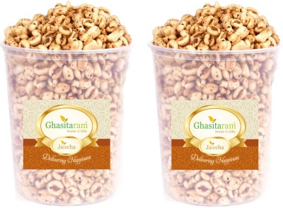 Ghasitaram Gifts Namkeen-Salted Wheat Puffs 200 gms(2 x 100 g)