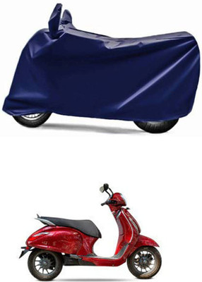 RONISH Waterproof Two Wheeler Cover for Hero(Electric, Blue)