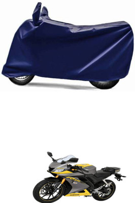 RONISH Waterproof Two Wheeler Cover for Yamaha(YZF R15 V3.0, Blue)