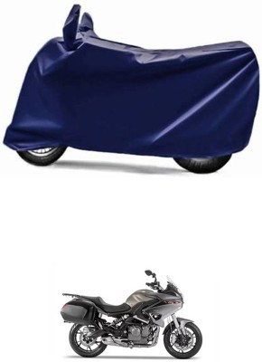 RONISH Waterproof Two Wheeler Cover for Benelli(TNT 600 GT, Blue)