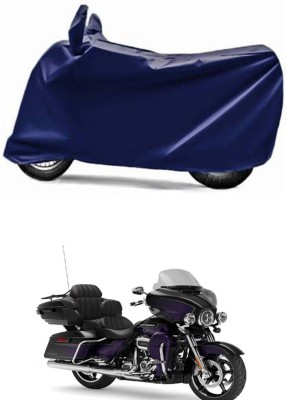 RONISH Waterproof Two Wheeler Cover for Harley Davidson(CVO Limited, Blue)