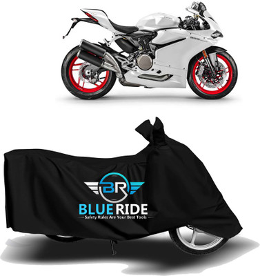 BLOERIDE Two Wheeler Cover for Ducati(899 Panigale, Black)