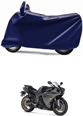 RONISH Waterproof Two Wheeler Cover for Yamaha(YZF-R1, Blue)