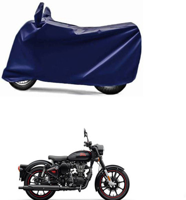 RONISH Waterproof Two Wheeler Cover for Royal Enfield(Bullet, Blue)