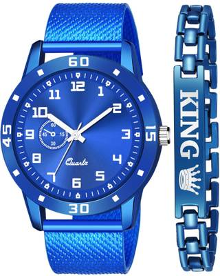 Matt Finish And One Attractive Analog Watch  - For Boys