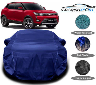 Swarish Car Cover For Mahindra XUV 300 (With Mirror Pockets)(Blue)