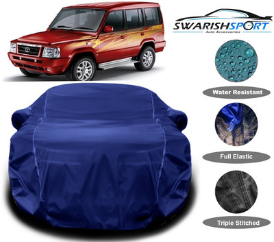 Swarish Car Cover For Tata Sumo (With Mirror Pockets)(Blue)