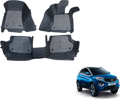 Auto Hub Leatherite 7D Mat For  Tata Nexon(Black)