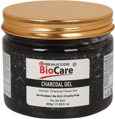 BEAUCODE BioCare Charcoal Face And Body Gel(500 g)