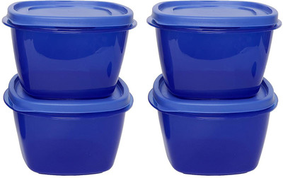 Cutting EDGE Polypropylene Fridge Container  - 2000(Pack of 4, Blue)