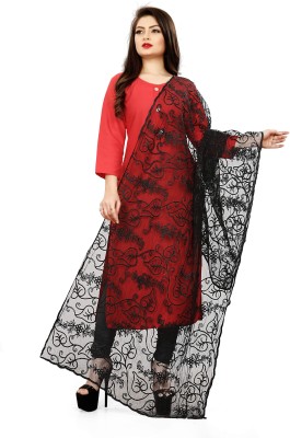 ARGLOS Net Embroidered Women Dupatta