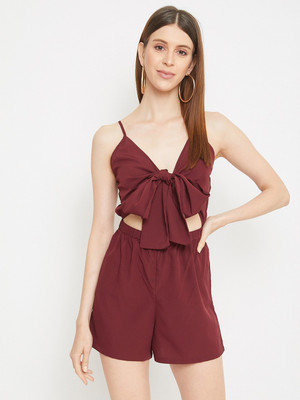 Berrylush Floral Print Women Jumpsuit