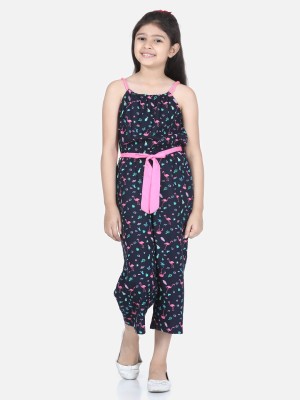 STYLESTONE Graphic Print Girls Jumpsuit