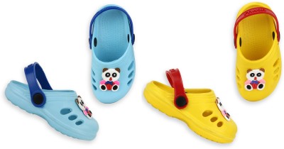 Billion Boys & Girls Sling Back Clogs(Multicolor , 3.5-4 Years)