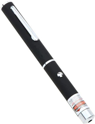 Fitaza Green Laser Pointer Pen Beam with Stylish Disco Light (Pack of 1)(320 nm, GREEN)