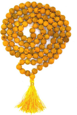 Epoojacart Original Turmeric (Haldi) Mala 108 Fabric Chain