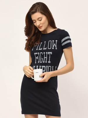 RIGO Women Nighty(Dark Blue)
