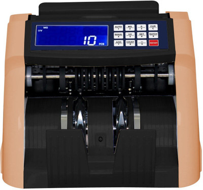 Drop2Kart Bill Counter - UV/MG CMOS Sensors, Dual Heavy-Duty Motor, Counts All INR Notes, LED External Display, After Sales Service Support Note Counting Machine(Counting Speed - 1000 notes/min)