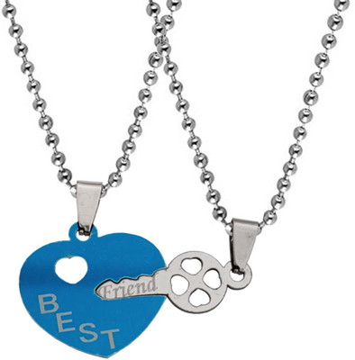 Shiv Jagdamba Titanium Stainless Steel Pendant Set