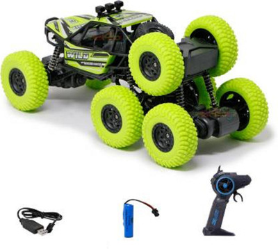 NIYAMAT Remote Control Hero Rock Climbing High Speed Monster Racing Car | Remote Control Car for Boys(Green)
