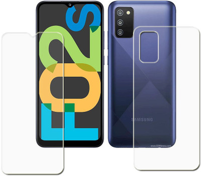 tombik Front and Back Screen Guard for SAMSUNG GALAXY F02S(Pack of 2)