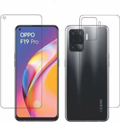 Nawab Collection Front and Back Screen Guard for Oppo F 19 Pro(Pack of 2)