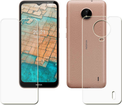 tombik Front and Back Screen Guard for NOKIA C20(Pack of 2)