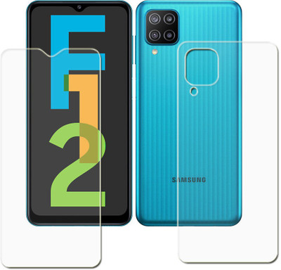 tombik Front and Back Screen Guard for SAMSUNG GALAXY F12(Pack of 2)