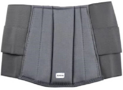 Zoi-Ortho Lumbo Sacral Belt Back & Waist Support for back pain Unisex Waist Support (GREY) Back / Lumbar Support(Grey)